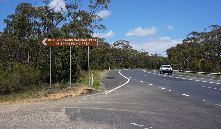 Mount Banks Road cycle route