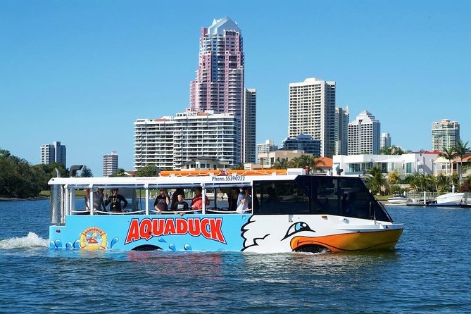 Aquaduck Gold Coast 1 hour City and River Tour
